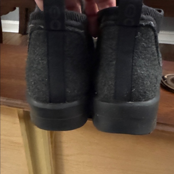 Oofos- Dark Grey Wool Boots - Picture 11 of 11